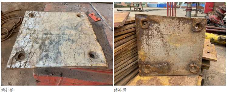 【耐磨鋼板】堆焊耐磨板廠家疫情期間進行的耐磨板修復服務幫助碼頭大忙了(圖2)