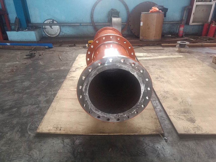 耐磨管道成品展示，工廠生產(chǎn)現(xiàn)場(chǎng)實(shí)景(圖5)